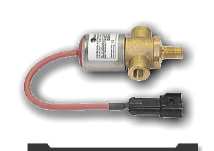 Solenoid valves for diesel engines three-way