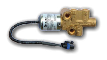 Solenoid valves for diesel engines four-way
